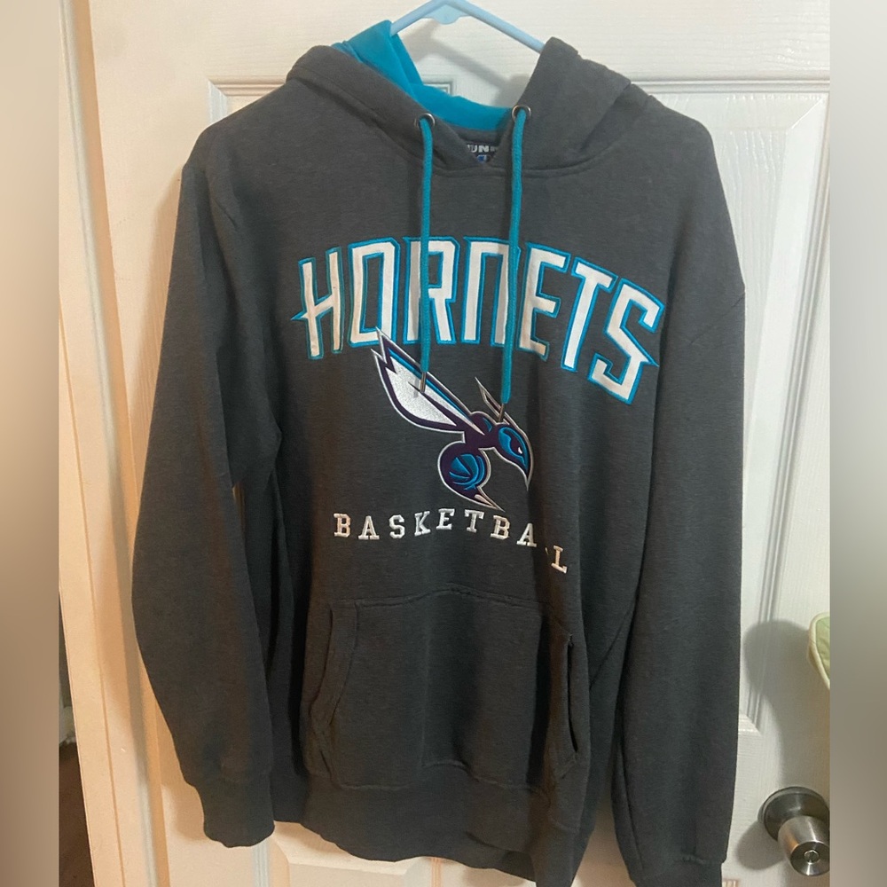 Unk Charcoal Hornets Basketball Hoodie